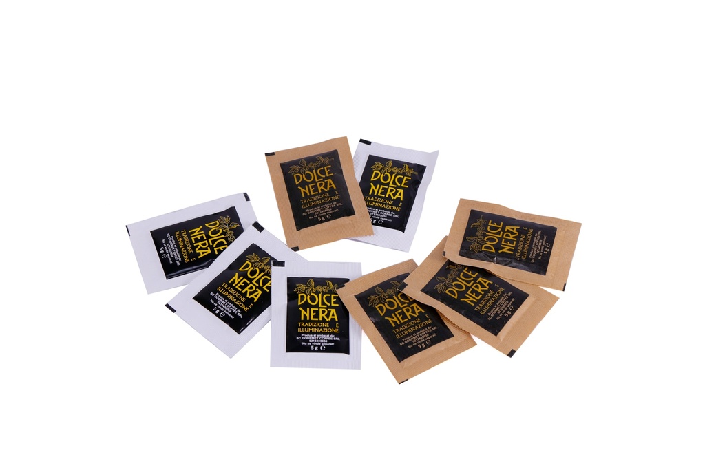 ZAHAR ALB DOLCE NERA 5 G (1 BAX=400 PLICURI )